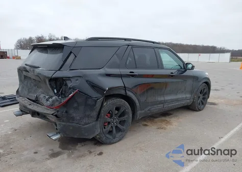 2020 Ford Explorer St из США, поврежденный, VIN 1FM5K8GC8LGD04909